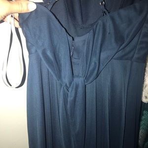 Azazie Navy Bridesmaid Dress